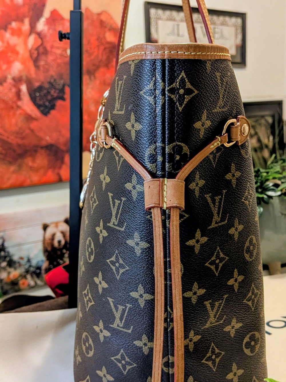 ❌SOLD❌ Louis Vuitton Monogram Neverfull MM SET - Includes Entrupy COA - XLNT - Picture 4 of 11